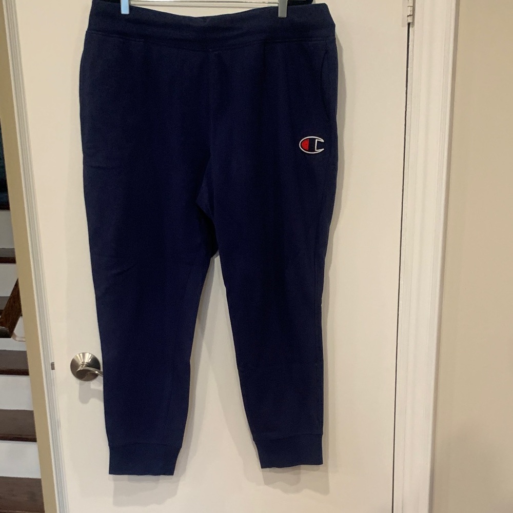 Champion Mens thick Dark Blue Joggers
